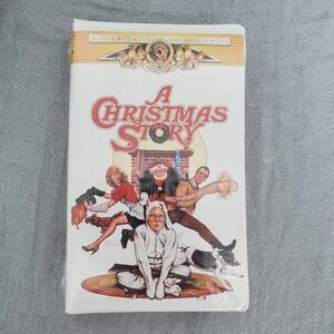 A Christmas Story VHS MGM Sealed White‎ Clamshell Watermark
Vtg 80s